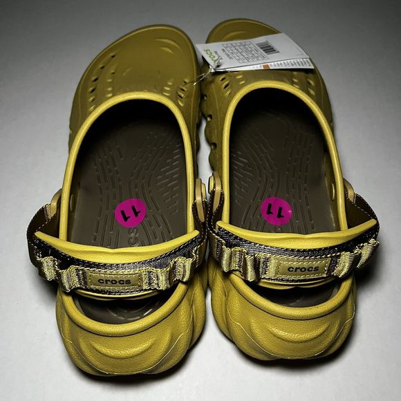 New Crocs Echo Clogs Mens Size 11 Desert Grass (207937-76A) NWT Shoes Slides - Picture 5 of 5